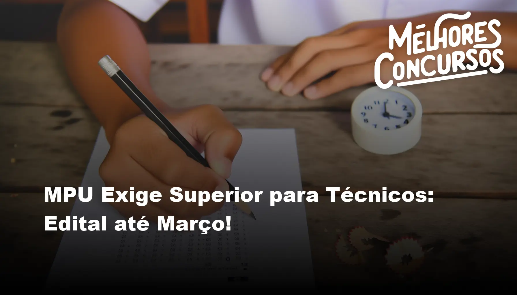 MPU Exige Superior para Técnicos Edital até Março