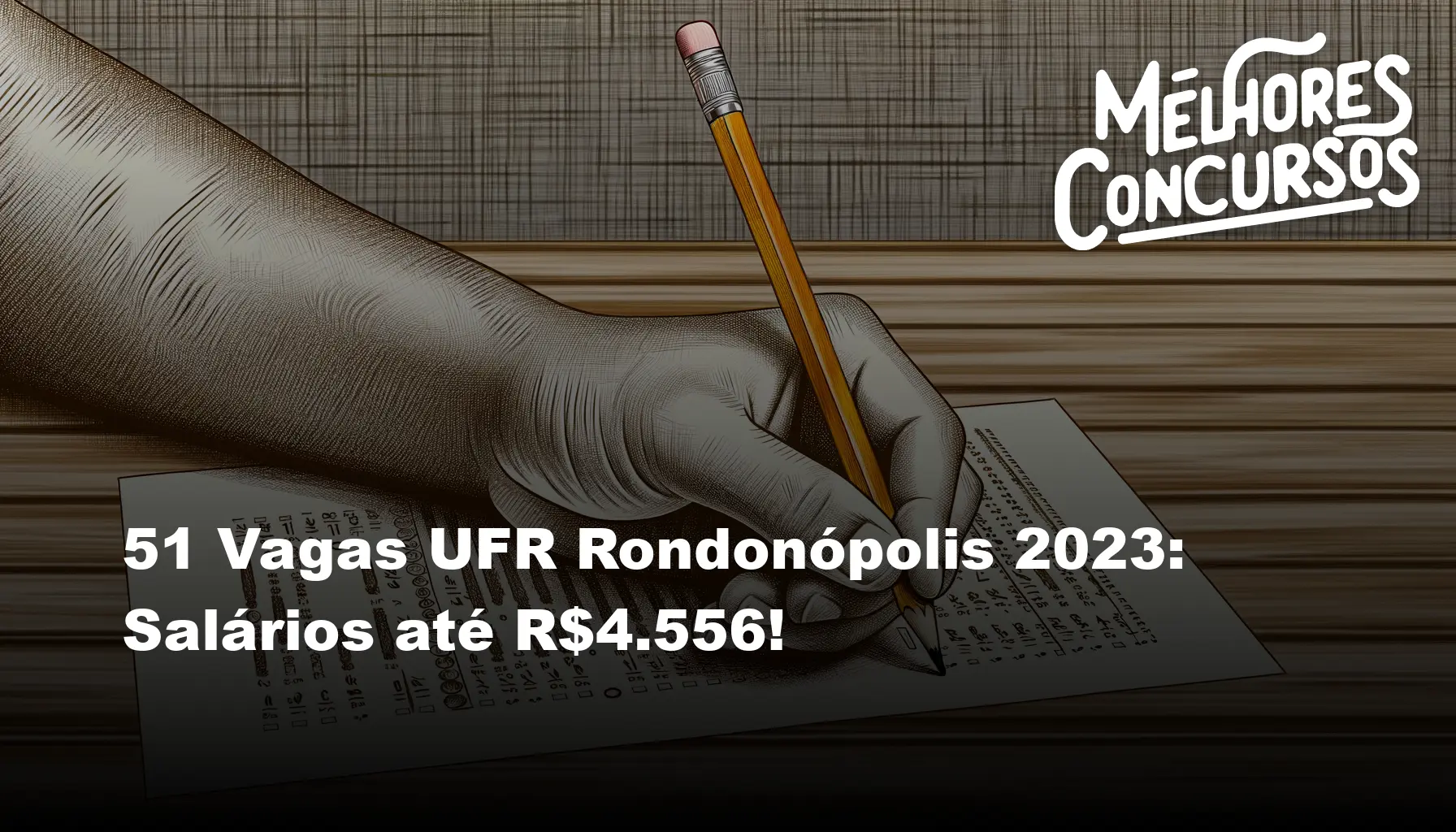 51 Vagas UFR Rondonópolis 2023: Salários até R$4.556!