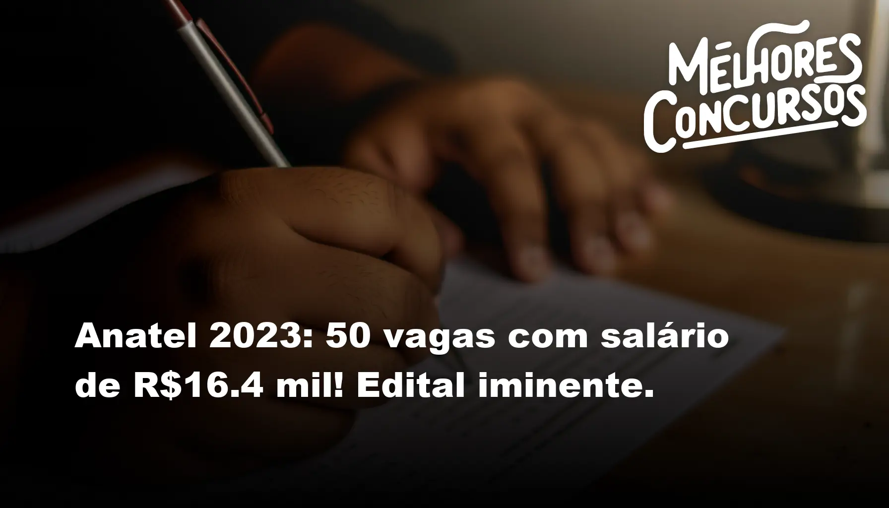 Anatel 2023: 50 vagas com salário de R$16.4 mil! Edital iminente.
