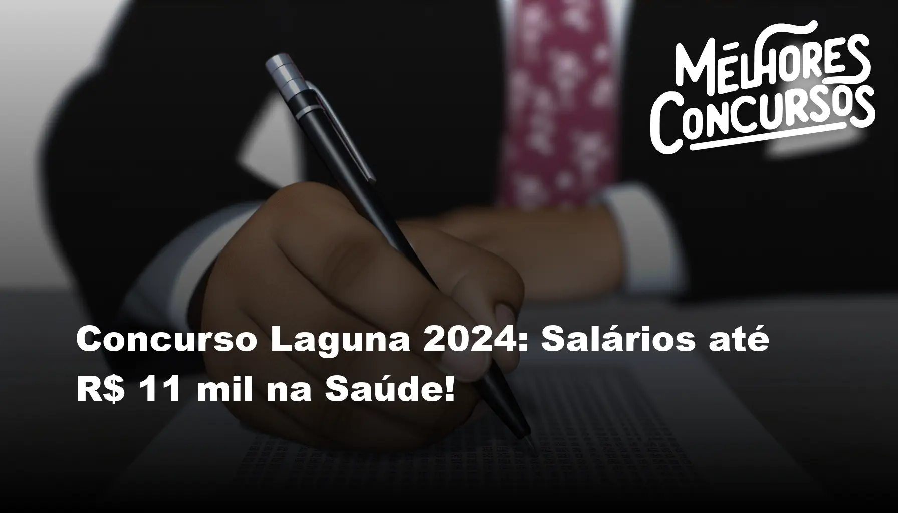 Concurso Laguna 2024: Salários até R$ 11 mil na Saúde!