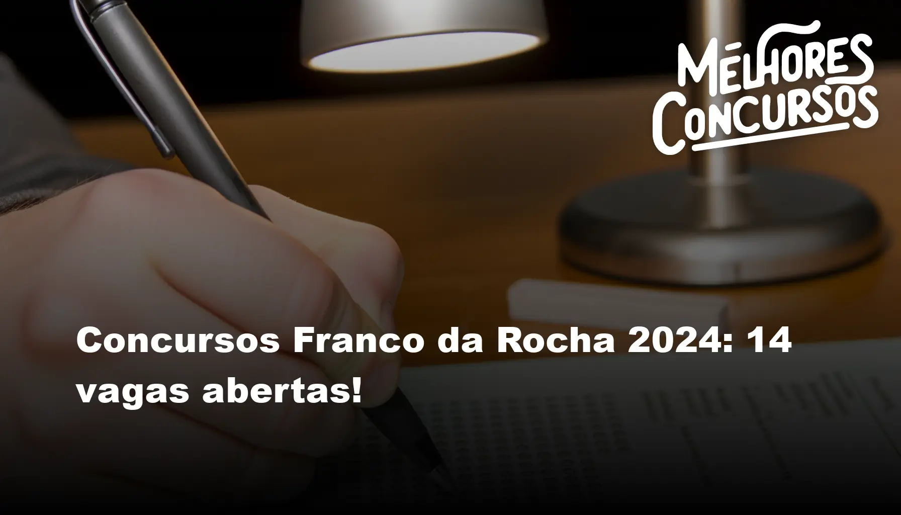 Concursos Franco da Rocha 2024: 14 vagas abertas!