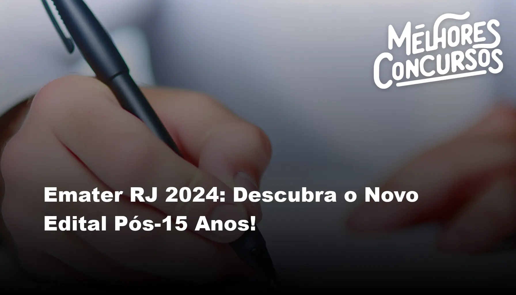 Emater RJ 2024: Descubra o Novo Edital Pós-15 Anos!