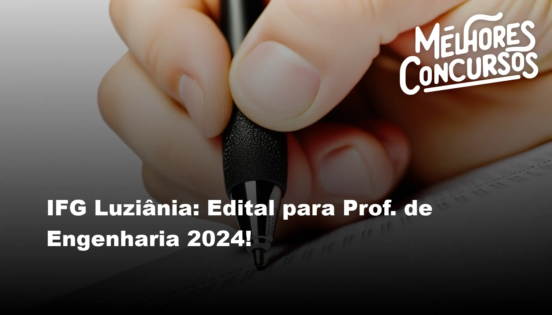 IFG Luziânia: Edital para Prof. de Engenharia 2024!