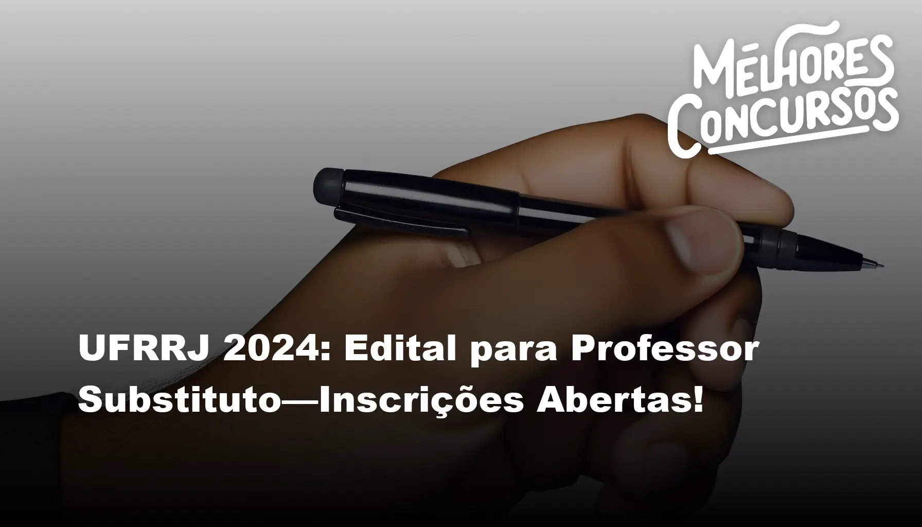 UFRRJ 2024: Edital para Professor Substituto—Inscrições Abertas!