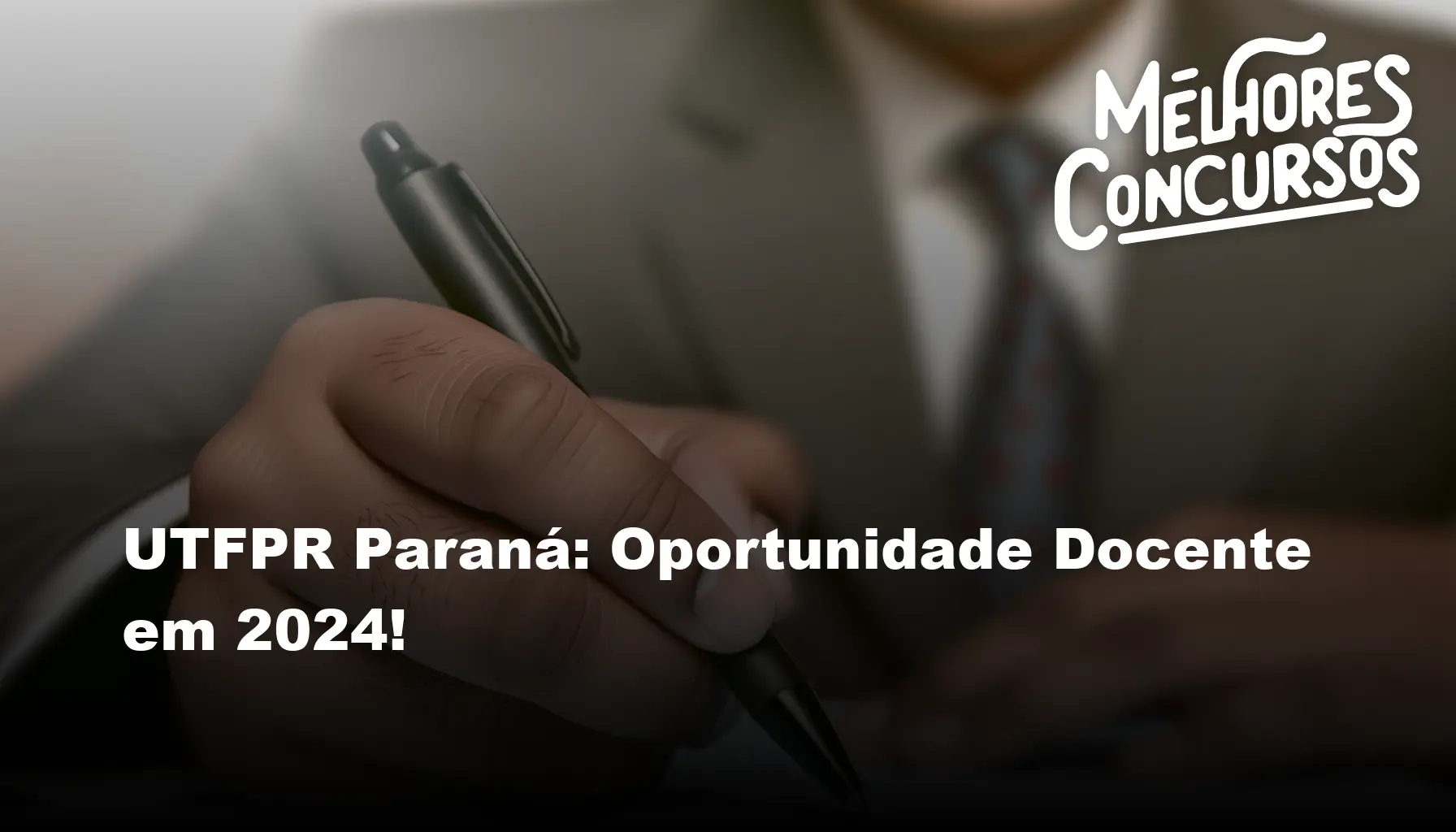 UTFPR Paraná: Oportunidade Docente em 2024!